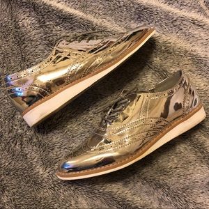 Mirrored Women’s Oxford shoes